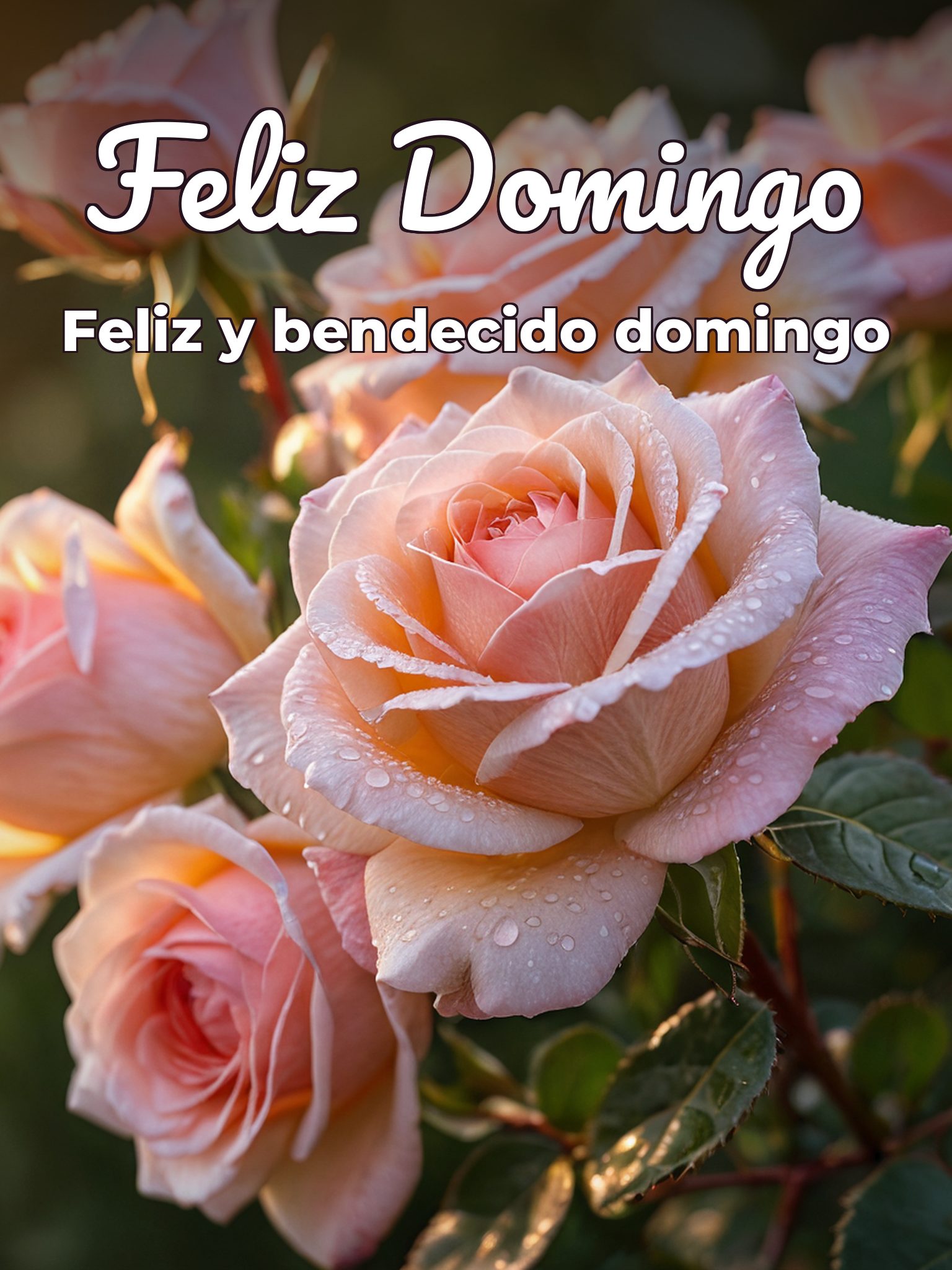 Feliz domingo para Facebook para celular