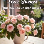 feliz jueves que hoy sea un gran jueves