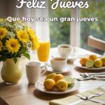 feliz jueves que hoy sea un gran jueves