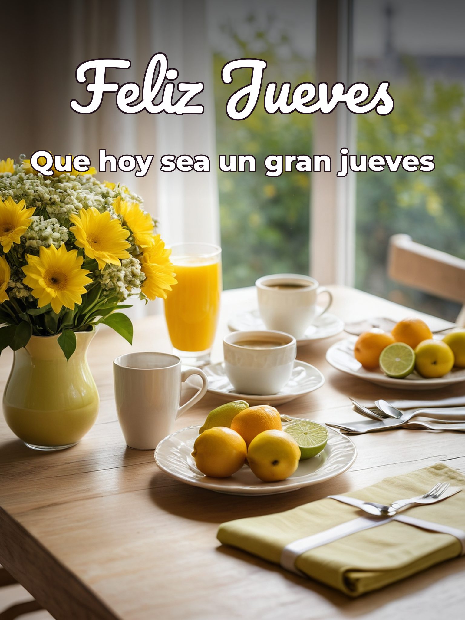 Feliz jueves cristiano para WhatsApp