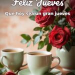 feliz jueves que hoy sea un gran jueves