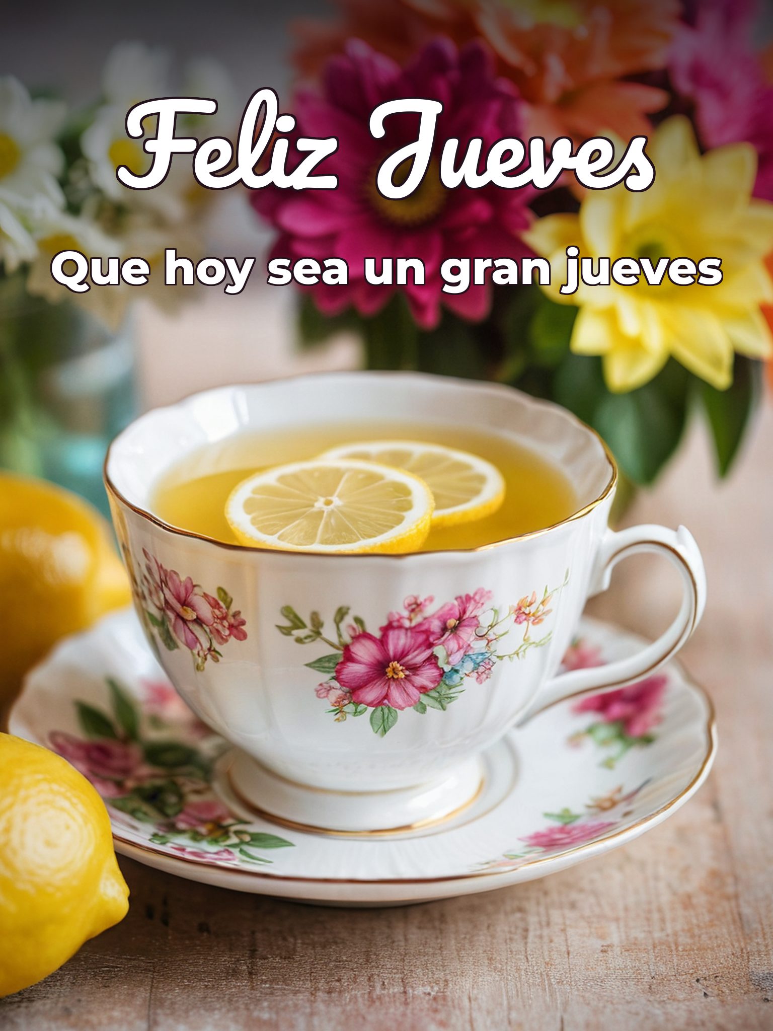 Feliz jueves mi vida