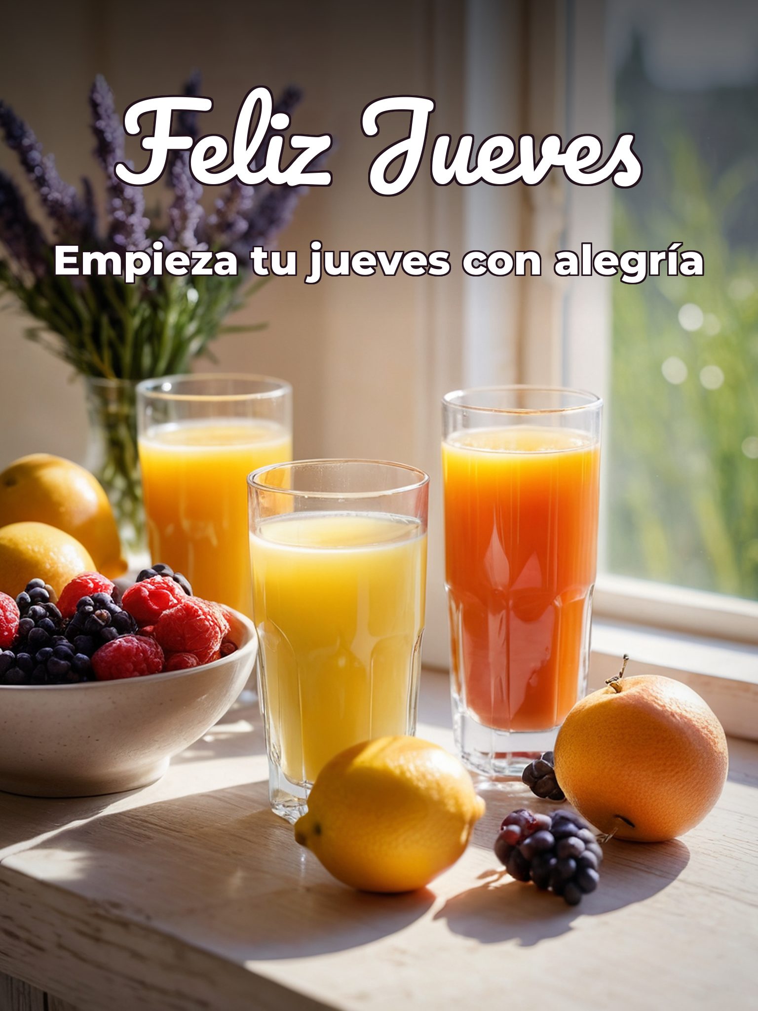 Feliz jueves para todos para WhatsApp