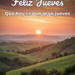 feliz jueves que hoy sea un gran jueves