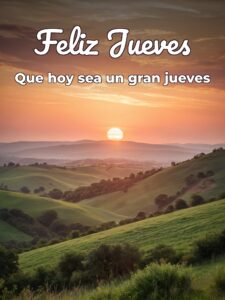 Feliz jueves positivo