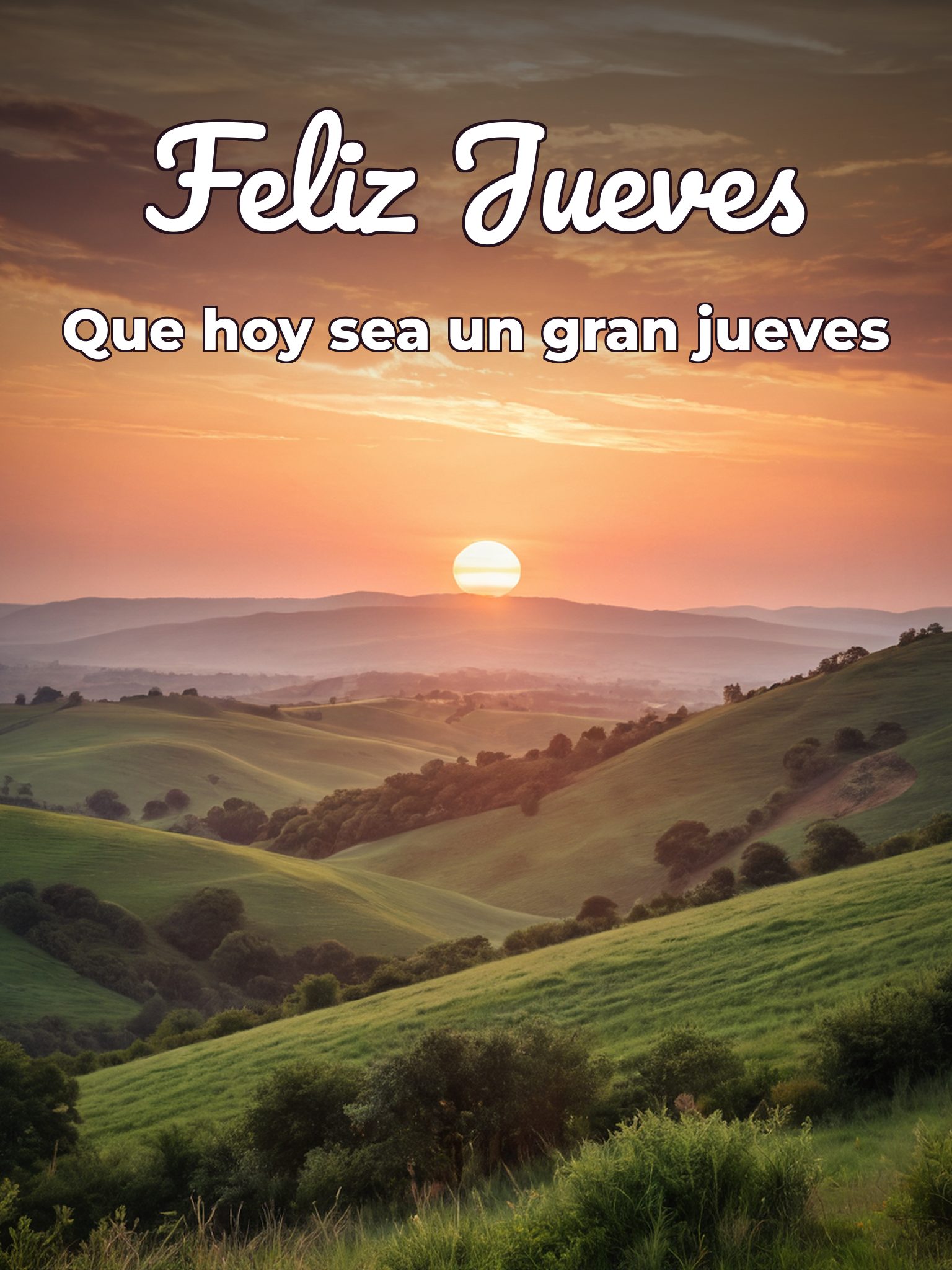 Feliz jueves positivo