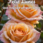 feliz lunes que hoy sea un gran lunes