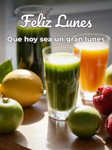 Feliz lunes con desayuno para WhatsApp gratis