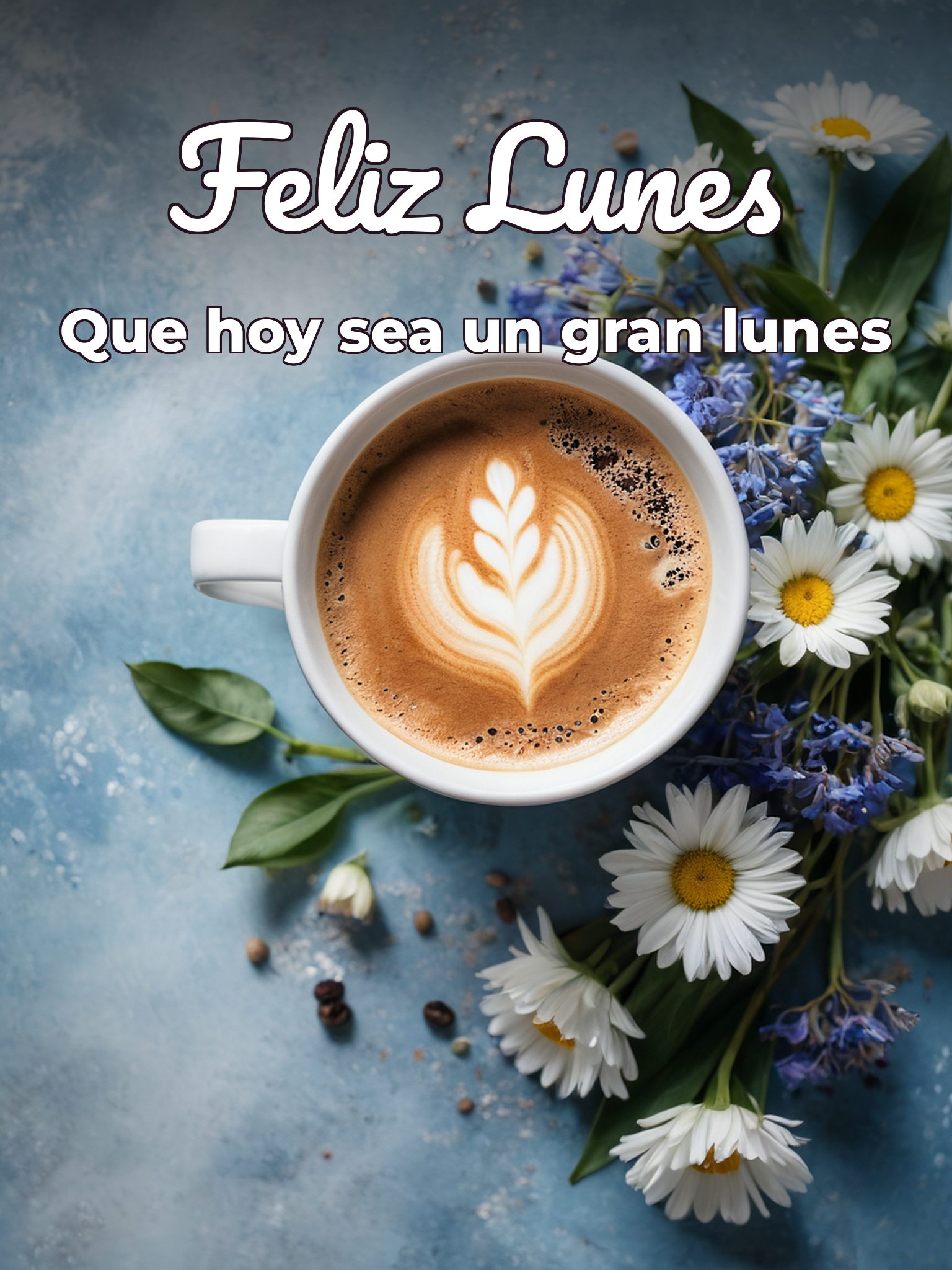 Feliz lunes con flores hermosas para descargar gratis