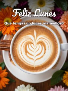 Feliz lunes con rosas para descargar gratis