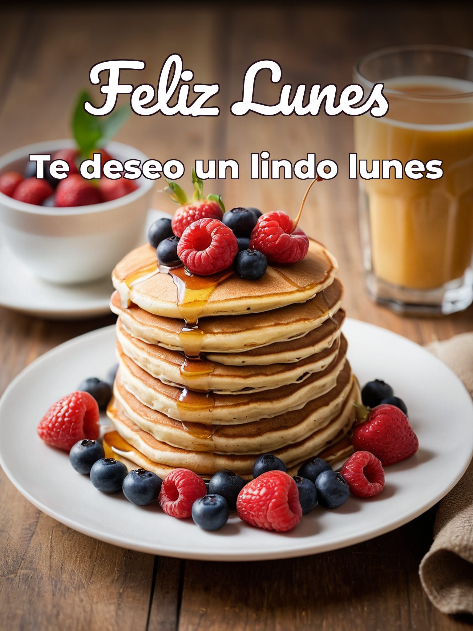 Feliz lunes con rosas