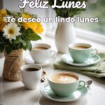 feliz lunes te deseo un lindo lunes