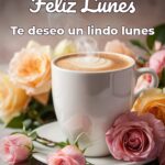 feliz lunes te deseo un lindo lunes