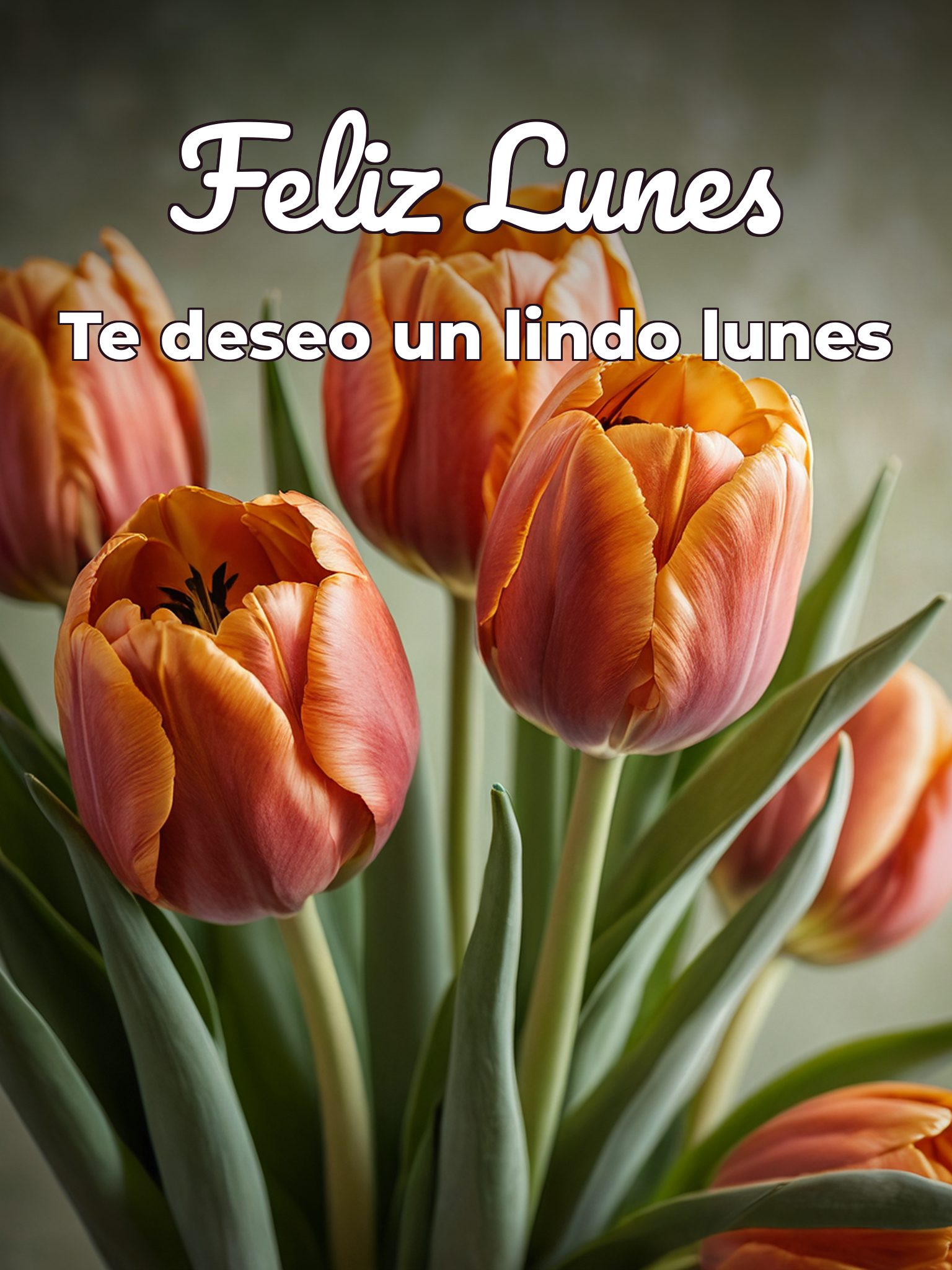 Feliz lunes rosas para Facebook gratis