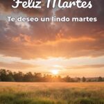 feliz martes te deseo un lindo martes