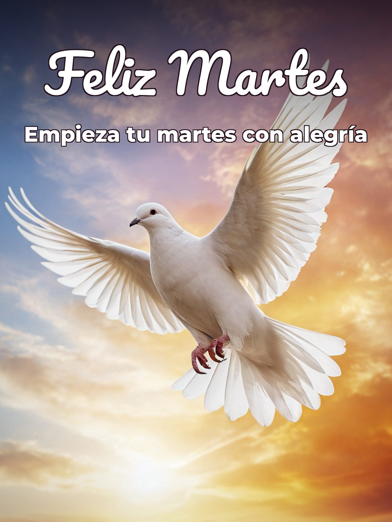 Feliz martes con Dios para celular