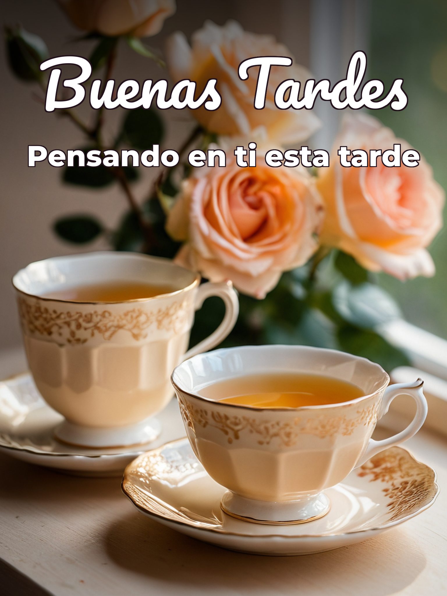 Feliz tarde amorcito para Facebook y WhatsApp