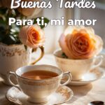 buenas tardes para ti, mi amor