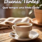buenas tardes que tengas una linda tarde