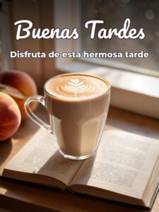 Feliz tarde gif para WhatsApp celular