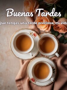 Feliz tarde mi amor para WhatsApp celular