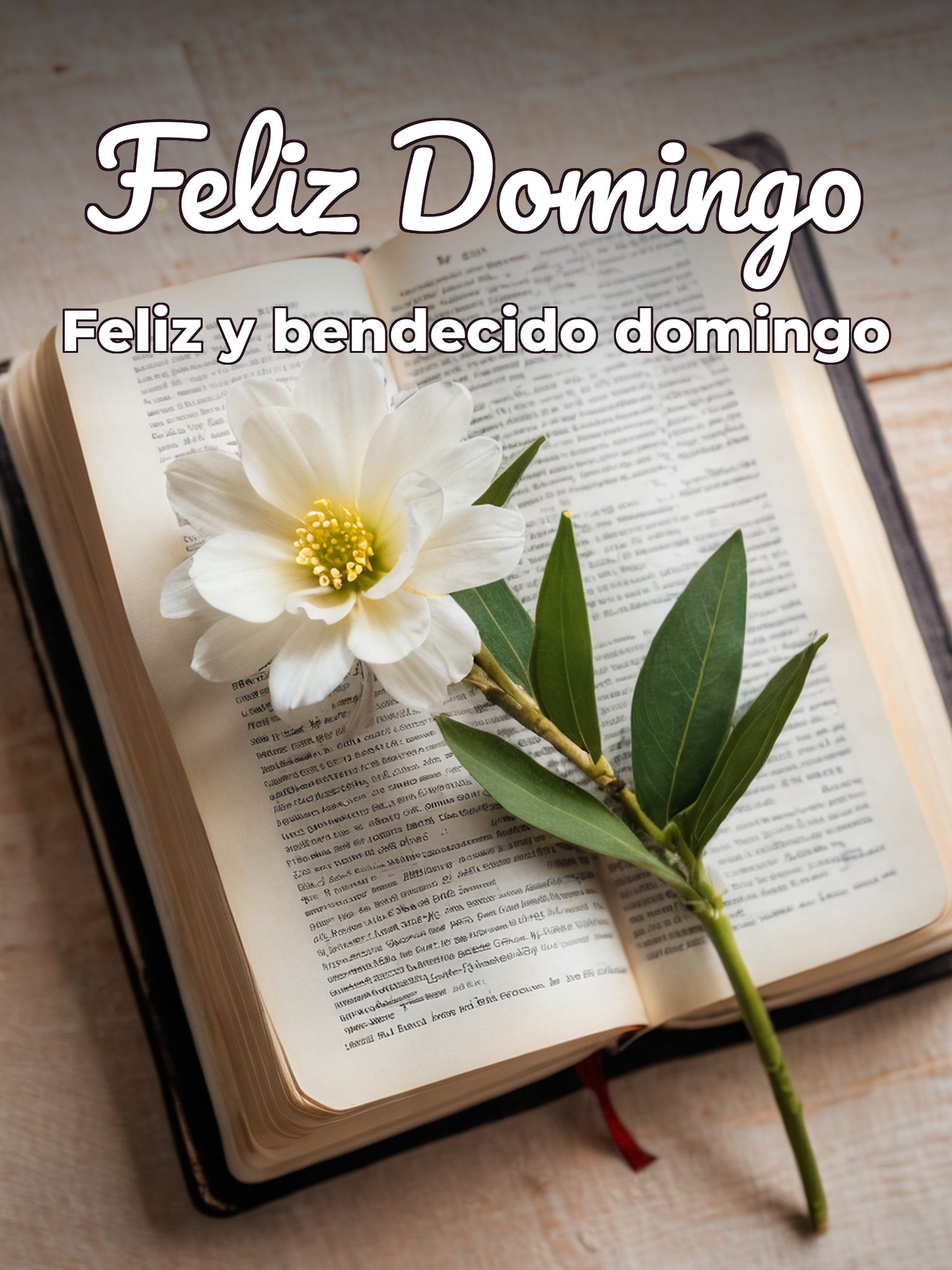 Feliz y bendecido domingo para celular
