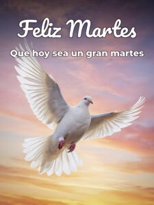 Feliz y bendecido martes