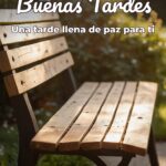 buenas tardes una tarde llena de paz para ti