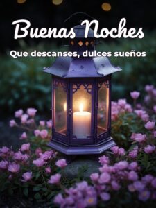 Figuras de buenas noches para Facebook