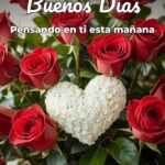 buenos días pensando en ti esta mañana
