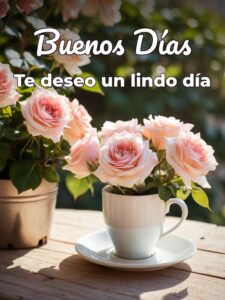 Figuras de buenos días para WhatsApp