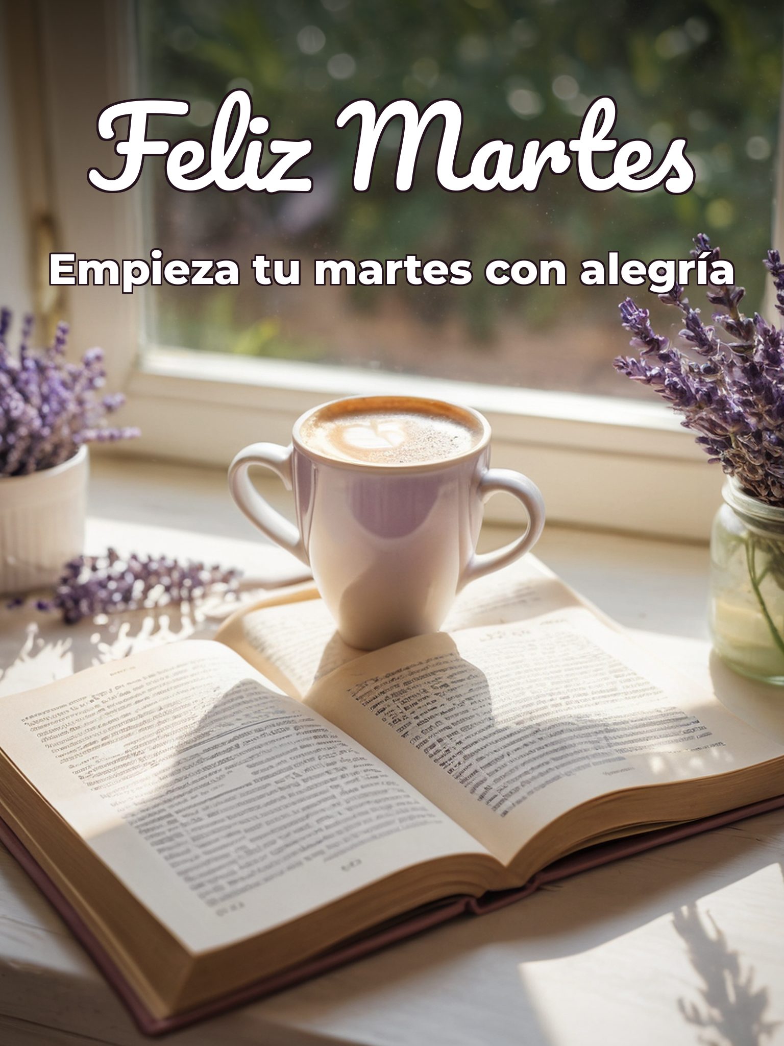 Flores de feliz martes