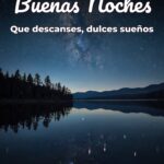 buenas noches que descanses, dulces sueños