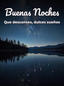 Fotografías de buenas noches para WhatsApp