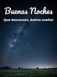 Fotos bonitas de buenas noches para celular