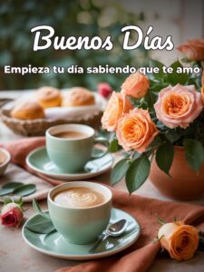 Fotos bonitas de buenos días para mi amor