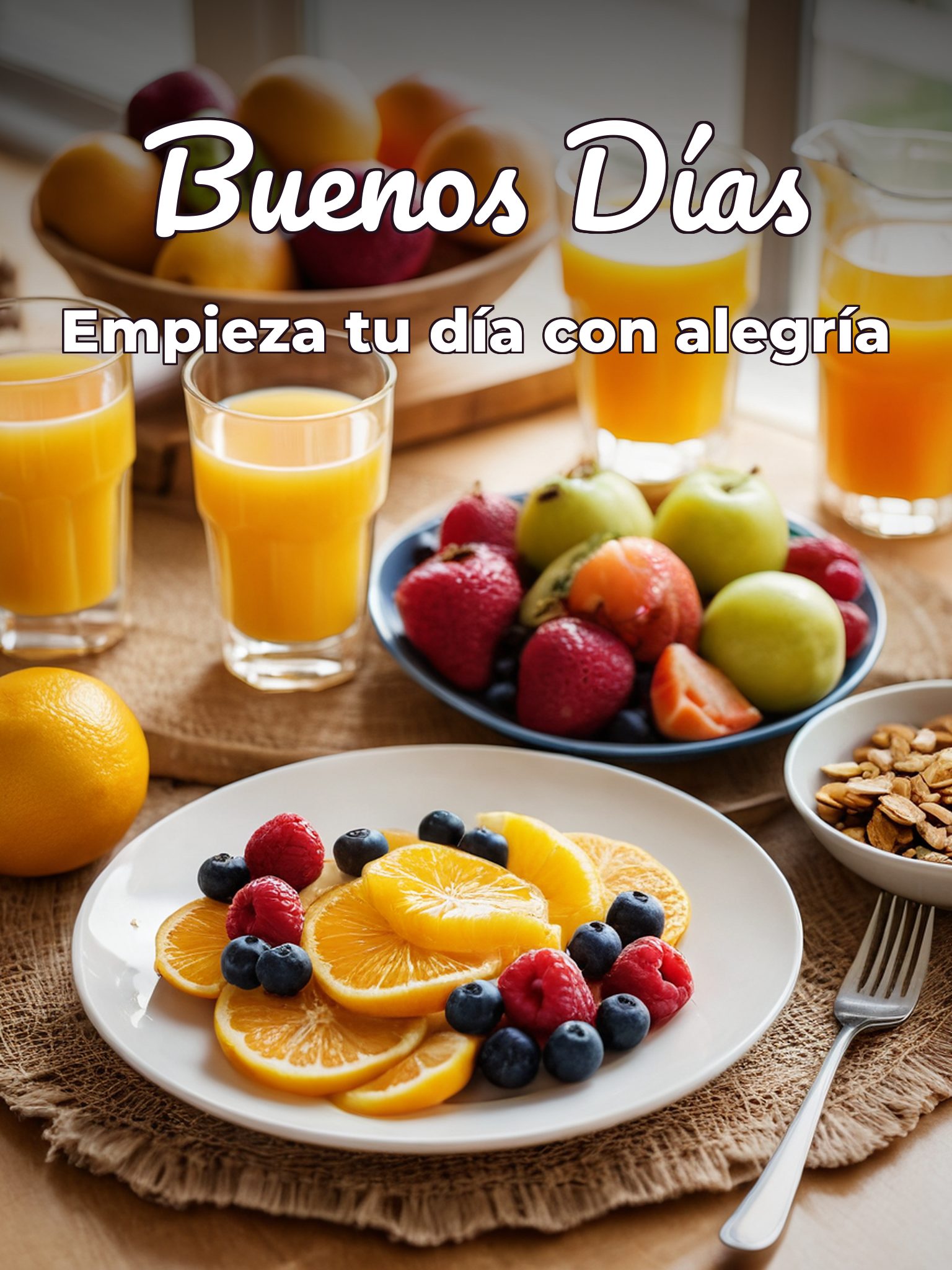 Fotos bonitas de buenos días para una amiga