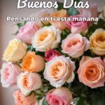 buenos días pensando en ti esta mañana