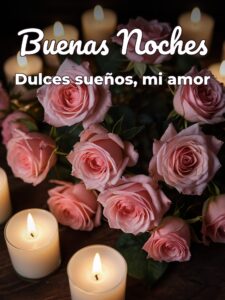 Fotos buenas noches amor para WhatsApp