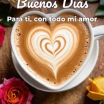 buenos días para ti, con todo mi amor