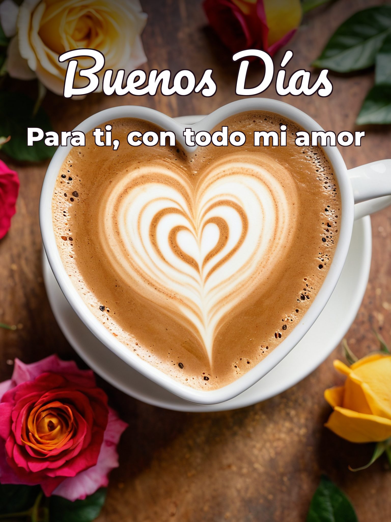 Fotos buenos días amor para una amiga
