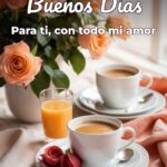 buenos días para ti, con todo mi amor