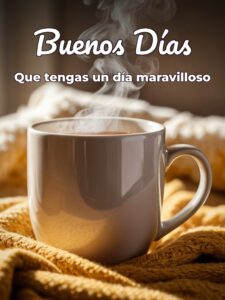 Fotos con frases bonitas de buenos días