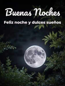 Fotos con frases de buenas noches