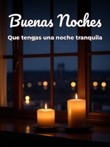 Fotos con frases de buenas noches para celular