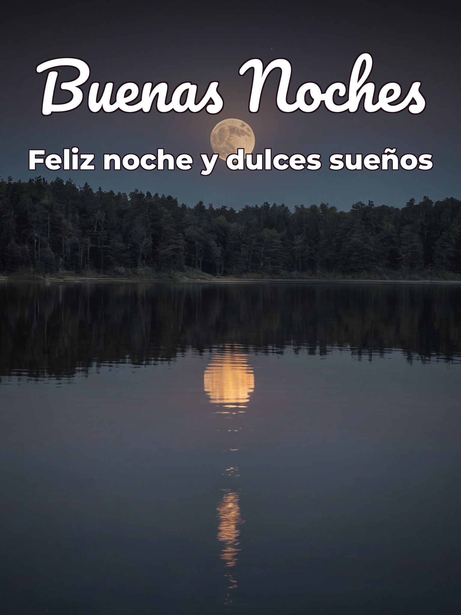 Fotos con frases de buenas noches para WhatsApp