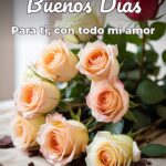 buenos días para ti, con todo mi amor