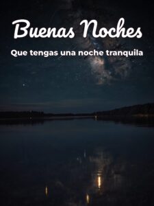 Fotos con mensajes de buenas noches para celular