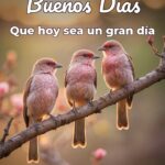buenos días que hoy sea un gran día