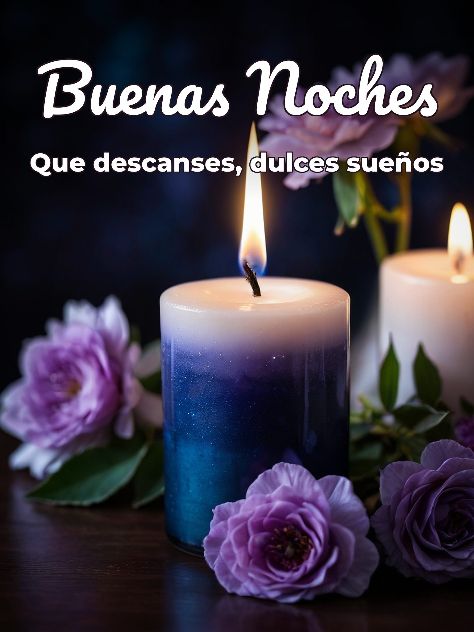 Fotos de buenas noches amiga para WhatsApp